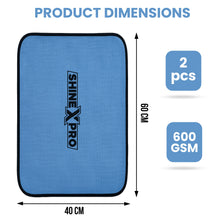Load image into Gallery viewer, SuckerXtreme 600 GSM Microfiber Drying Towel (Blue)