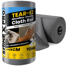 Load image into Gallery viewer, ShineXPro Microfiber Cleaning Cloth Roll