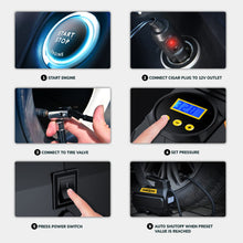 Load image into Gallery viewer, ShineXPro Tyre Inflator, 1 Year Warranty