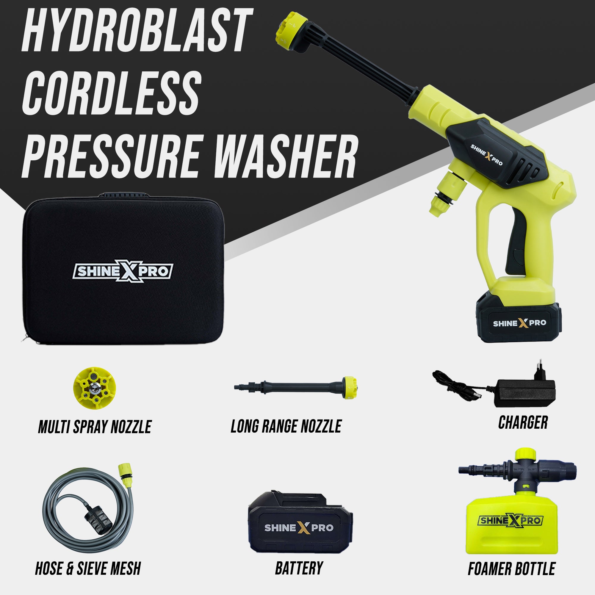 HydroBlast Cordless Pressure Washer