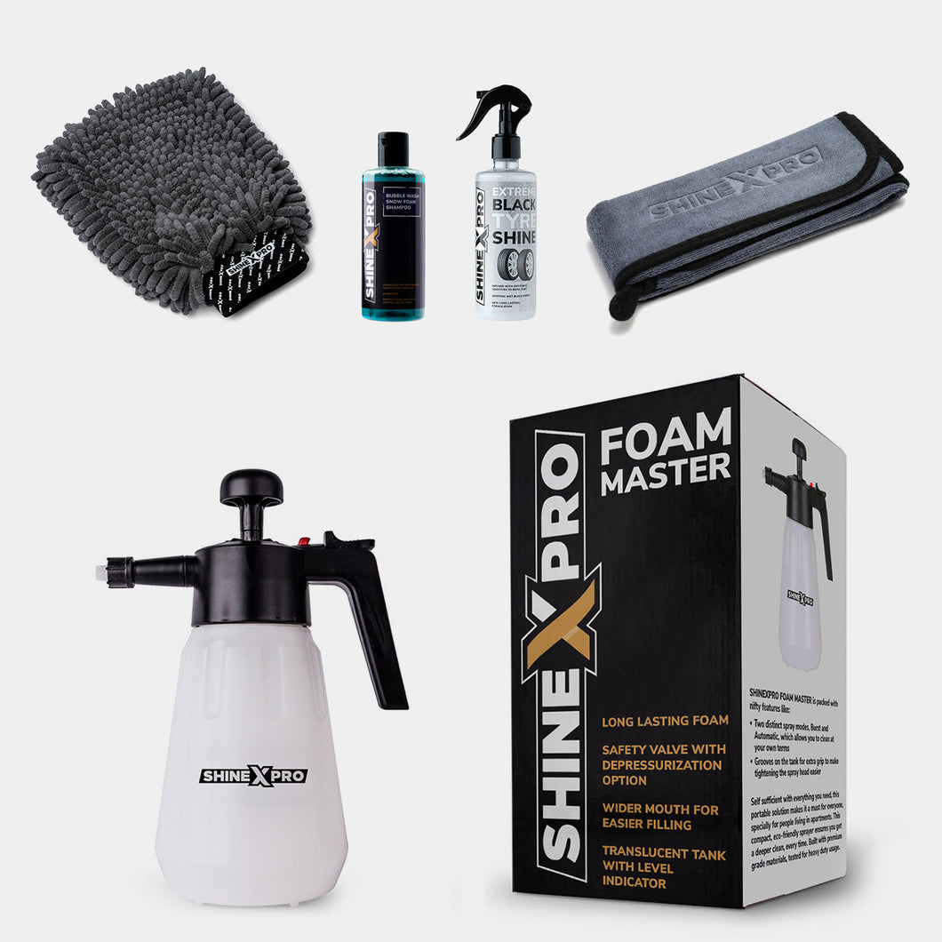 The Essentials Wash and Shine Kit
