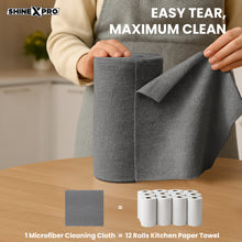 Load image into Gallery viewer, ShineXPro Microfiber Cleaning Cloth Roll
