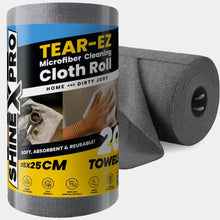 Load image into Gallery viewer, ShineXPro Microfiber Cleaning Cloth Roll
