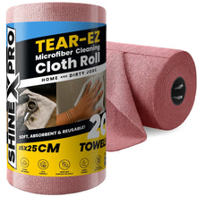 Load image into Gallery viewer, ShineXPro Microfiber Cleaning Cloth Roll
